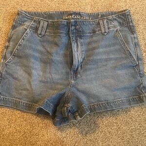 American Eagle Outfitters Women's Classic Blue Jean Shorts